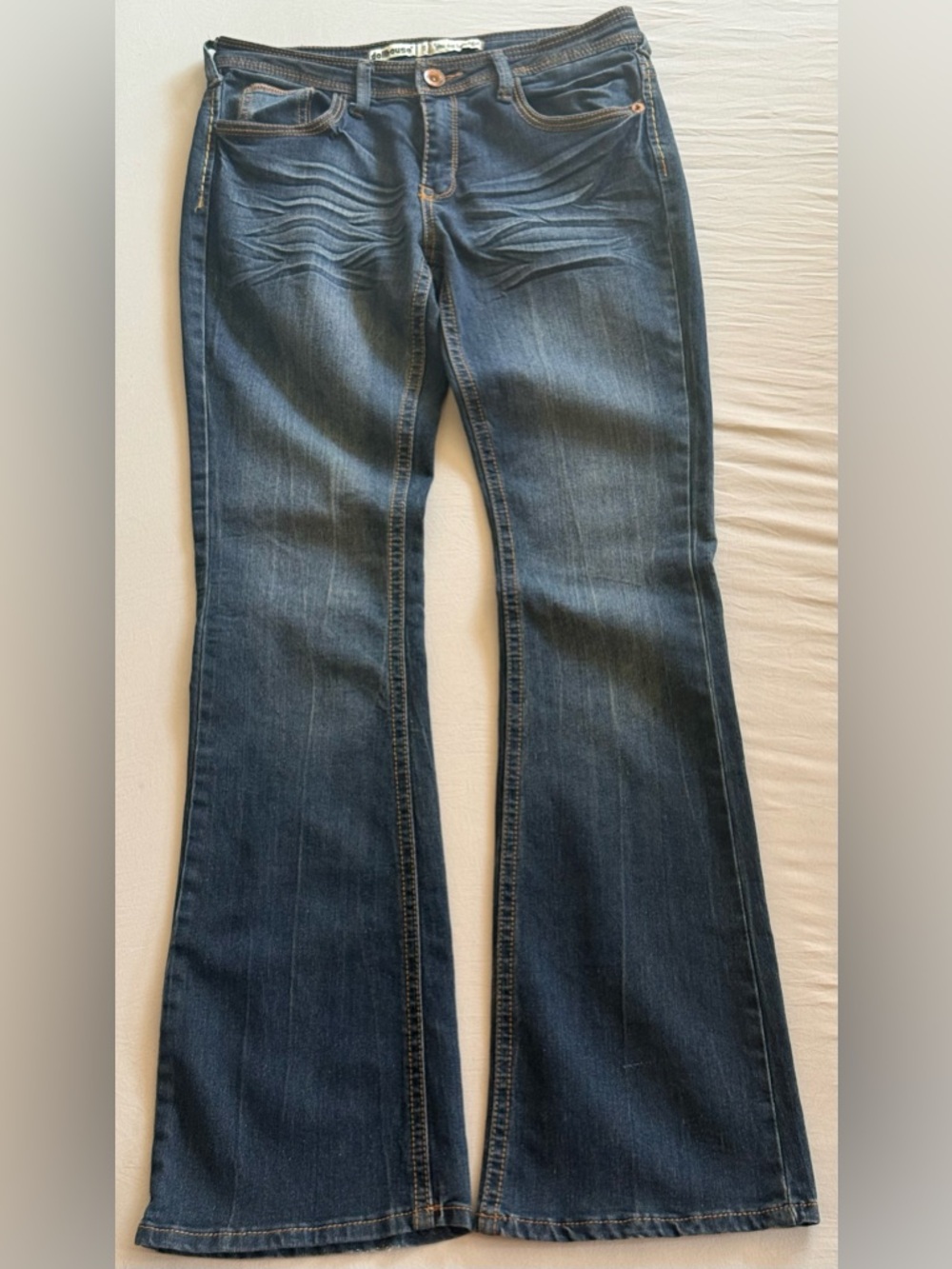 Dollhouse Dark Blue Flared Jeans